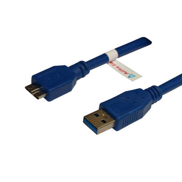 Active Link USB 3.0 TO MICRO USB 3.0 Cable 1.5M، کابل USB 3.0 به MICRO USB 3.0 اکتیو لینک به طول 1.5 متر