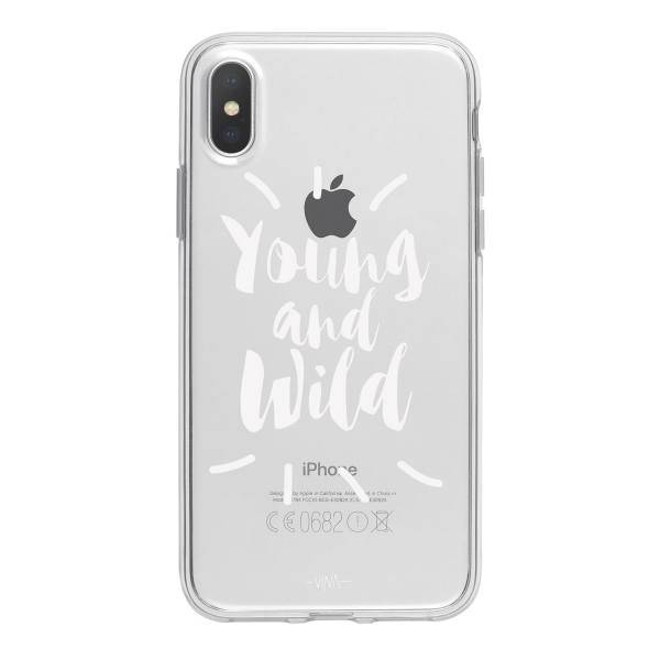 Young And Wild Case Cover For iPhone X / 10، کاور ژله ای وینا مدل Young And Wild مناسب برای گوشی موبایل آیفون X / 10