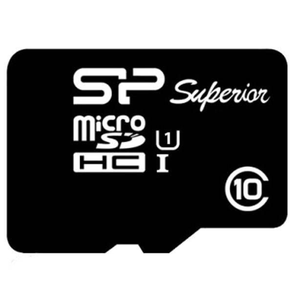 Silicon Power Superior UHS-I U1 Class 10 90MBps microSDHC - 16GB، کارت حافظه سیلیکون پاور مدل Superior کلاس 10 استاندارد UHS-I U1 سرعت 90MBps – 16GB