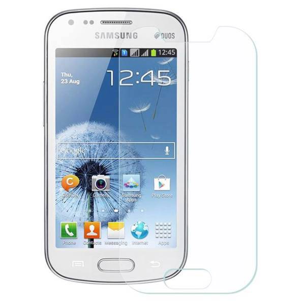 Tempered Glass Screen Protector For Samsung Galaxy S Duos، محافظ صفحه نمایش شیشه ای تمپرد مناسب برای گوشی موبایل سامسونگ Galaxy S Duos