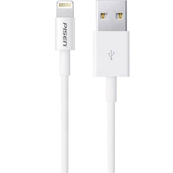 Pisen AL01-1000 USB To Lightning Cable 1m، کابل تبدیل USB به لایتنینگ پایزن مدل AL01-1000 به طول 1 متر