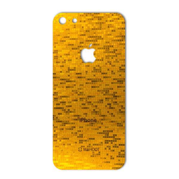 MAHOOT Gold-pixel Special Sticker for iPhone 5c، برچسب تزئینی ماهوت مدل Gold-pixel Special مناسب برای گوشی iPhone 5c