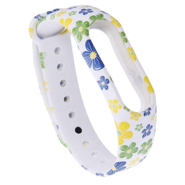 Xiaomi Flower Design 7 Wrist Strap، بند مچ بند هوشمند شیاومی مدل Flower Design 7