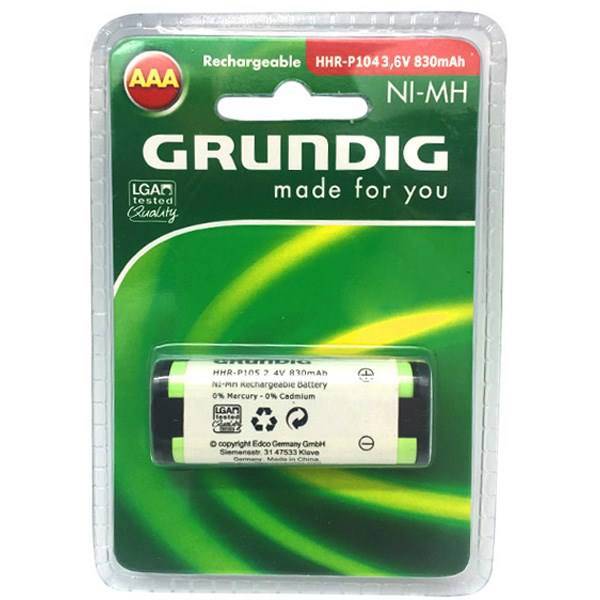 Grundig HHR-P104 Battery، باتری تلفن بی سیم گراندیگ مدل HHR-P104