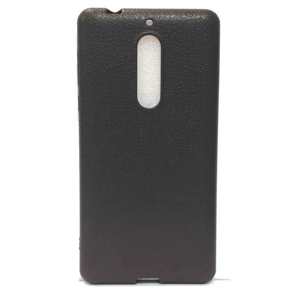 Protective Case Leather design Cover For Nokia 5، کاور طرح چرم مدل Protective Case مناسب برای گوشی نوکیا 5