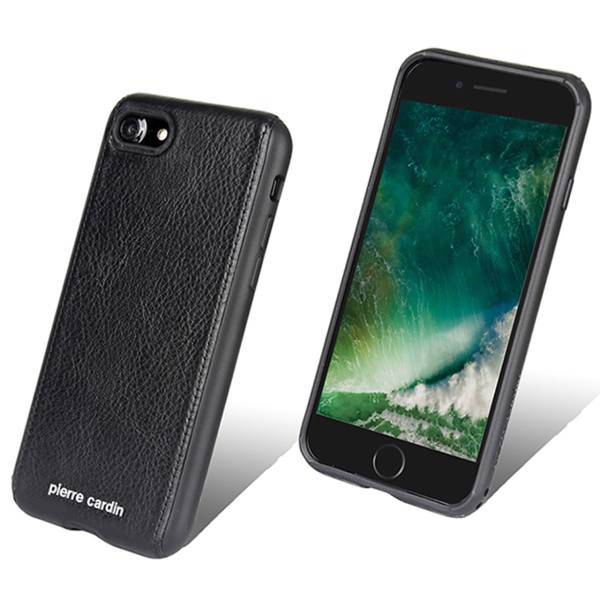 Pierre Cardin PCS-S02 Leather Cover For iPhone 8 / iphone 7، کاور چرمی پیرکاردین مدل PCS-S02 مناسب برای گوشی آیفون 7 و آیفون 8