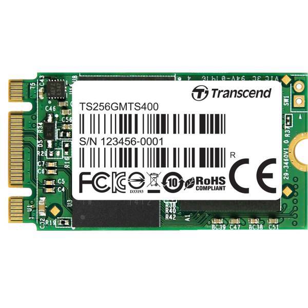 Transcend MTS400 M.2 2242 SSD - 256GB، حافظه SSD سایز M.2 2242 ترنسند مدل MTS400 ظرفیت 256 گیگابایت