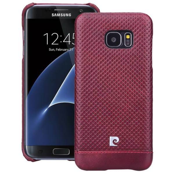 Pierre Cardin PCL-P19 Leather Cover For Samsung Galaxy S7 edge، کاور چرمی پیرکاردین مدل PCL-P19 مناسب برای گوشی سامسونگ گلکسی S7 edge