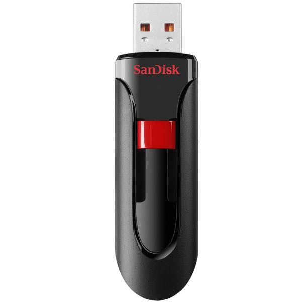 Sandisk CRUZER GLIDE CZ60 Flash Memory - 256GB، فلش مموری سن دیسک مدل CRUZER GLIDE CZ60 ظرفیت 256 گیگابایت
