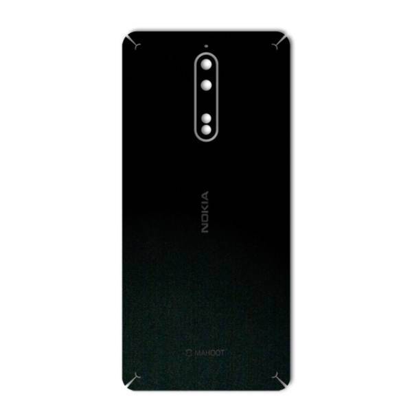 MAHOOT Black-suede Special Sticker for Nokia 8، برچسب تزئینی ماهوت مدل Black-suede Special مناسب برای گوشی Nokia 8