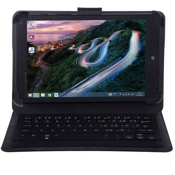 HP Stream 8 With HP T800 Bluetooth Keyboard Case 32GB Tablet، تبلت اچ‌پی مدل Stream 8 به همراه کیبورد بلوتوث T800 ظرفیت 32 گیگابایت