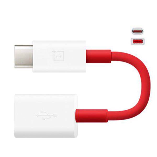 OnePlus Type-C OTG Cable، کابل تبدیل تایپ C به USB وان پلاس 10 سانتی متر