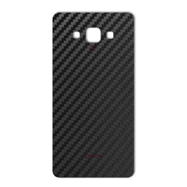 MAHOOT Carbon-fiber Texture Sticker for Samsung A7، برچسب تزئینی ماهوت مدل Carbon-fiber Texture مناسب برای گوشی Samsung A7