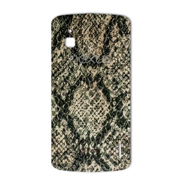 MAHOOT Jungle-python Texture Sticker for Google Nexus 4، برچسب تزئینی ماهوت مدلJungle-python Texture مناسب برای گوشی Google Nexus 4