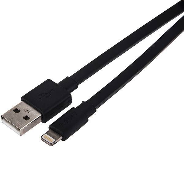Havit X61 Flat USB To Lightning Cable 1m، کابل تخت تبدیل USB به لایتنینگ هویت مدل X61 به طول 1 متر