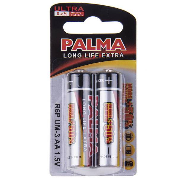 Ronda Palma AA Battery Pack Of 2، باتری قلمی روندا مدل Palma بسته 2 عددی