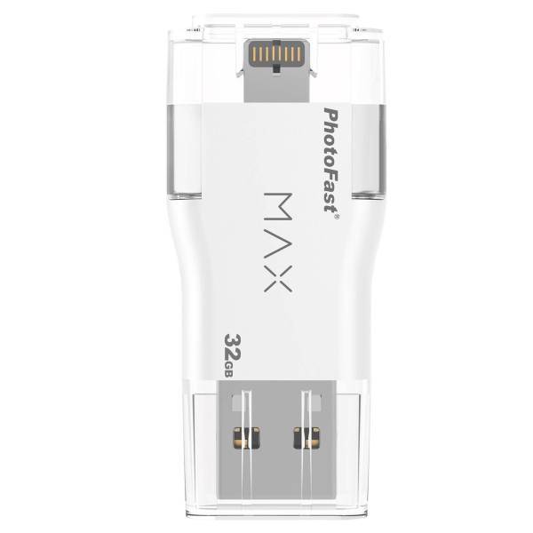 Photofast Max U3 i-FlashDrive Flash Memory - 32GB، فلش مموری فوتو فست مدل Max U3 i-FlashDrive ظرفیت 32 گیگابایت