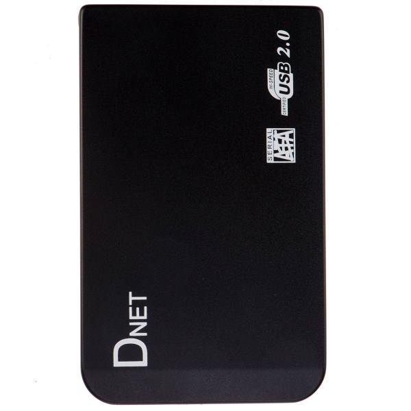 Dnet 2.5 inch USB 2.0 External HDD Enclosure، قاب اکسترنال هارددیسک 2.5 اینچی دی نت