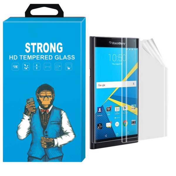 Strong Fullcover TPU Screen Protector For Blackberry Priv، محافظ صفحه نمایش تی پی یو مدل Strong Fullcover مناسب برای گوشی بلک بری Priv