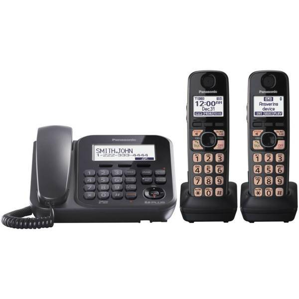Panasonic KX-TG4772 Wireless Phone، تلفن بی‌سیم پاناسونیک مدل KX-TG4772