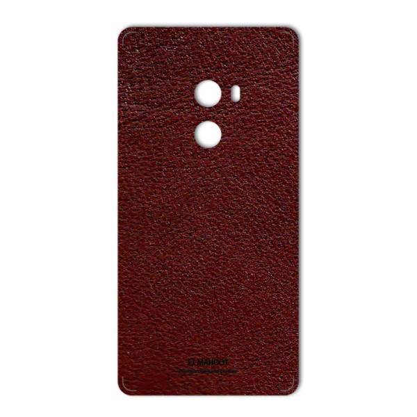 MAHOOT Natural Leather Sticker for Xiaomi Mi MIX 2، برچسب تزئینی ماهوت مدلNatural Leather مناسب برای گوشی Xiaomi Mi MIX 2