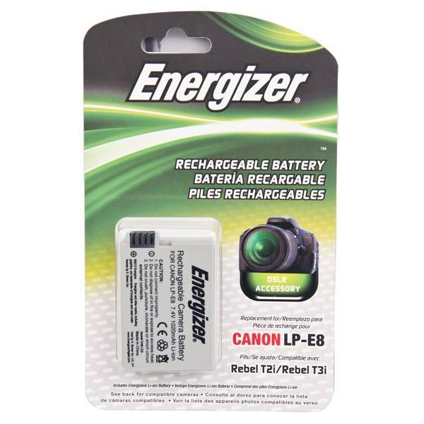 Energizer Canon LP-E8 Camera Battery، باتری دوربین انرجایزر مدل کانن LP-E8