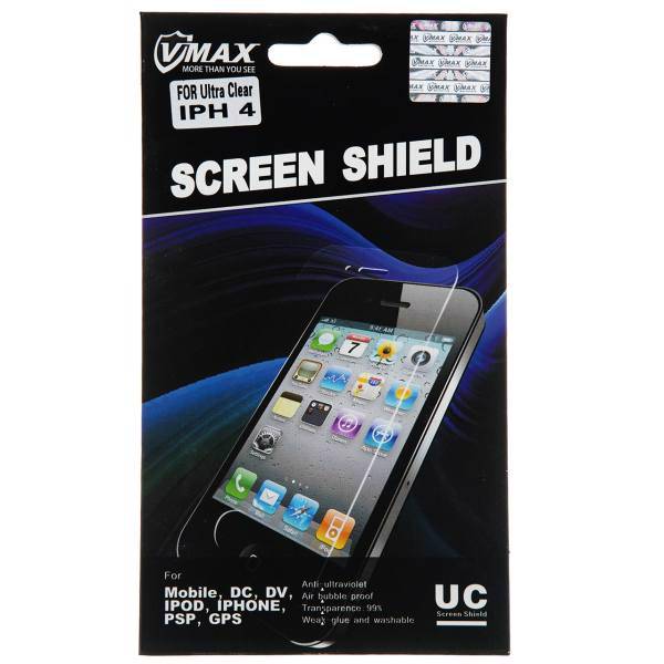 Vmax Screen Shield Glass Screen Protector For Apple iPhone 4، محافظ صفحه نمایش شیشه ای ویمکس مدل Screen Shield مناسب برای گوشی موبایل اپل iPhone 4
