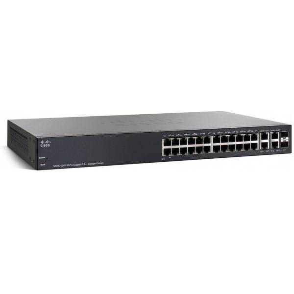 Cisco SG300-28PP 24Port Switch، سوئیچ 24 پورت سیسکو مدلSG300-28PP