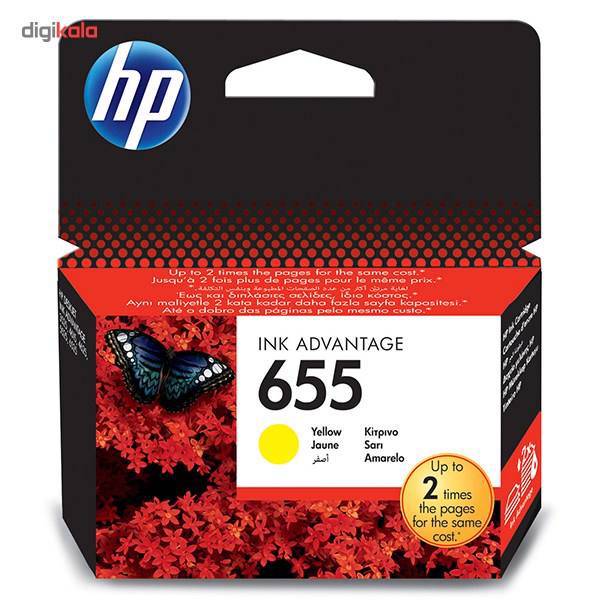 HP 655 Yellow Cartridge، کارتریج زرد اچ پی 655