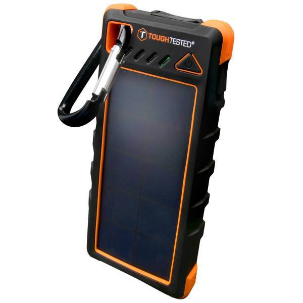 Tough Tested Solar TT-PBW-SW16 16000Ah Power Bank، شارژر همراه خورشیدی تاف تستد مدل TT-PBW-SW16 ظرفیت 16000 میلی آمپر ساعت