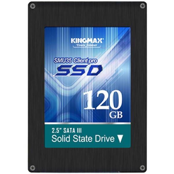 Kingmax SMU35 Client Pro SSD Drive - 120GB، حافظه اس اس دی کینگ مکس مدل SMU35 کلاینت پرو ظرفیت 120 گیگابایت