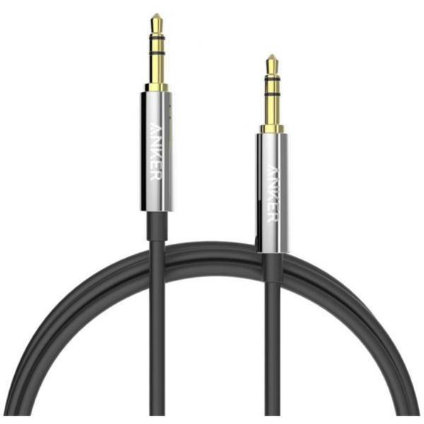 Anker AUX Audio Cable 3.5 mm، کابل انتقال صدای 3.5 میلی متری انکر به طول 0.9 متر