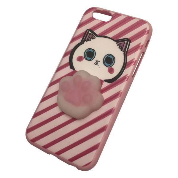 کاور ژله ای عروسکی مدل Fashion Case مناسب برای گوشی موبایل اپل آیفون 6