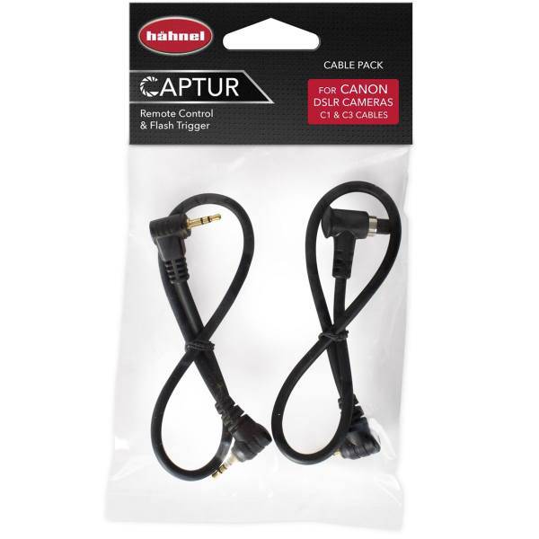 Hahnel Captur Cable Pack For Canon، ست کابل ریموت هنل برای کانن
