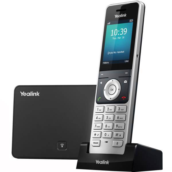 Yealink W56P Wireless IP Phone، تلفن تحت شبکه بی سیم یالینک مدل W56P