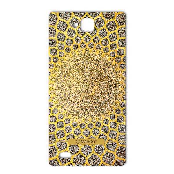 MAHOOT Sheikh Lotfollah Mosque-tile Design Sticker for Huawei Honor 3c، برچسب تزئینی ماهوت مدل Sheikh Lotfollah Mosque-tile Designمناسب برای گوشی Huawei Honor 3c