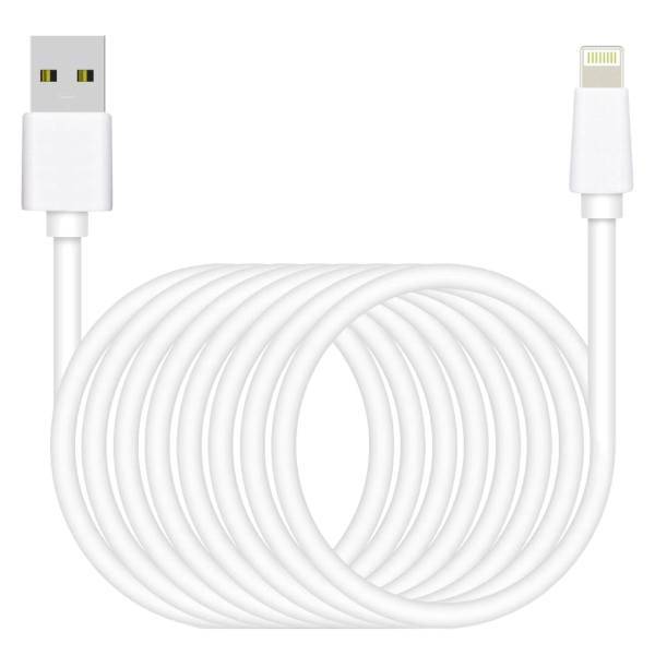 Six G USB To Lightning Cable 3m، کابل شارژ تبدیل USB به لایتنینگ به طول 3 متر