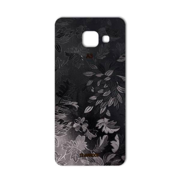 MAHOOT Wild-flower Texture Sticker for Samsung A3 2016، برچسب تزئینی ماهوت مدل Wild-flower Texture مناسب برای گوشی Samsung A3 2016