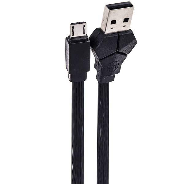 Havit HV-CB534 Flat USB To microUSB Cable 1.5m، کابل تخت تبدیل USB به microUSB هویت مدل HV-CB534 به طول 1.5 متر