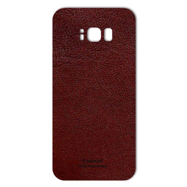 MAHOOT Natural Leather Sticker for Samsung S8 Plus، برچسب تزئینی ماهوت مدلNatural Leather مناسب برای گوشی Samsung S8 Plus