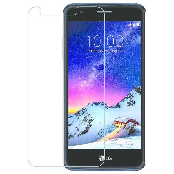 9H Glass Screen Protector For LG K8 2017، محافظ صفحه نمایش شیشه ای 9H مناسب برای گوشی موبایل ال جی K8 2017