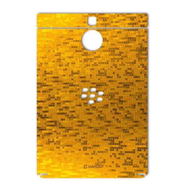 MAHOOT Gold-pixel Special Sticker for BlackBerry Passport Silver edition، برچسب تزئینی ماهوت مدل Gold-pixel Special مناسب برای گوشی BlackBerry Passport Silver edition
