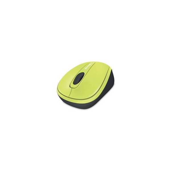 Microsoft Wireless Mobile Mouse 3500 Green، ماوس مایکروسافت وایرلس موبایل 3500 سبز