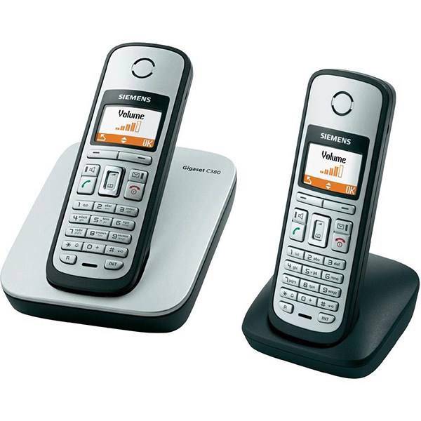 Gigaset C380 DUO Wireless ExtraPhone، گوشی اضافه بی سیم گیگاست مدل C380 DUO