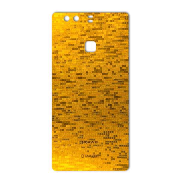 MAHOOT Gold-pixel Special Sticker for Huawei P9 Plus، برچسب تزئینی ماهوت مدل Gold-pixel Special مناسب برای گوشی Huawei P9 Plus