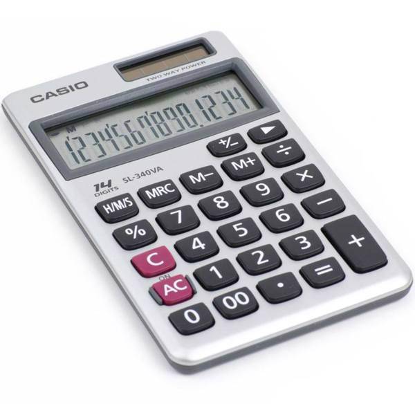 Casio SL-340VA Calculator، ماشین حساب کاسیو مدل SL-340VA