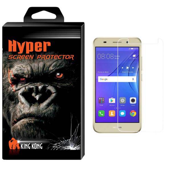 Hyper Protector King Kong Glass Screen Protector For Houawei Y3 2017، محافظ صفحه نمایش شیشه ای کینگ کونگ مدل Hyper Protector مناسب برای گوشی هواوی Y3 2017