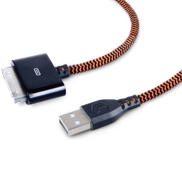 Tough Tested TT-FC6 USB To 30 Pin Cable 1.8m، کابل تبدیل USB به 30 پین تاف تستد مدل TT-FC6 طول 1.8 متر