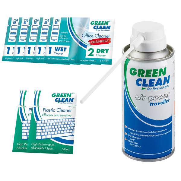 Green Clean CS-2500 Cleaning Kit، کیت تمیز کننده گرین کلین مدل CS-2500