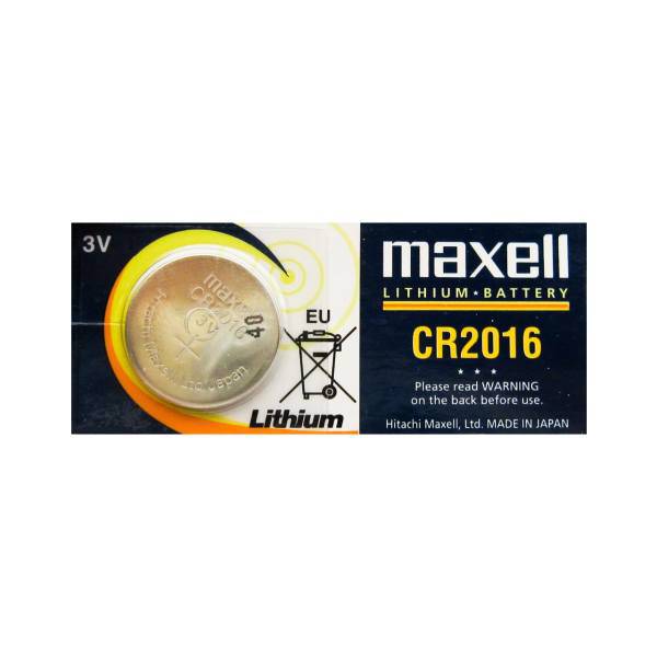 Maxell Lithium CR2016 minicell، باتری سکه ای مکسل مدل CR2016